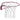 Gilbert Netball Ring Wall Mounted